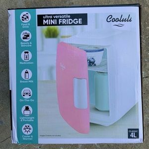 COOLULI Mini Pink Fridge